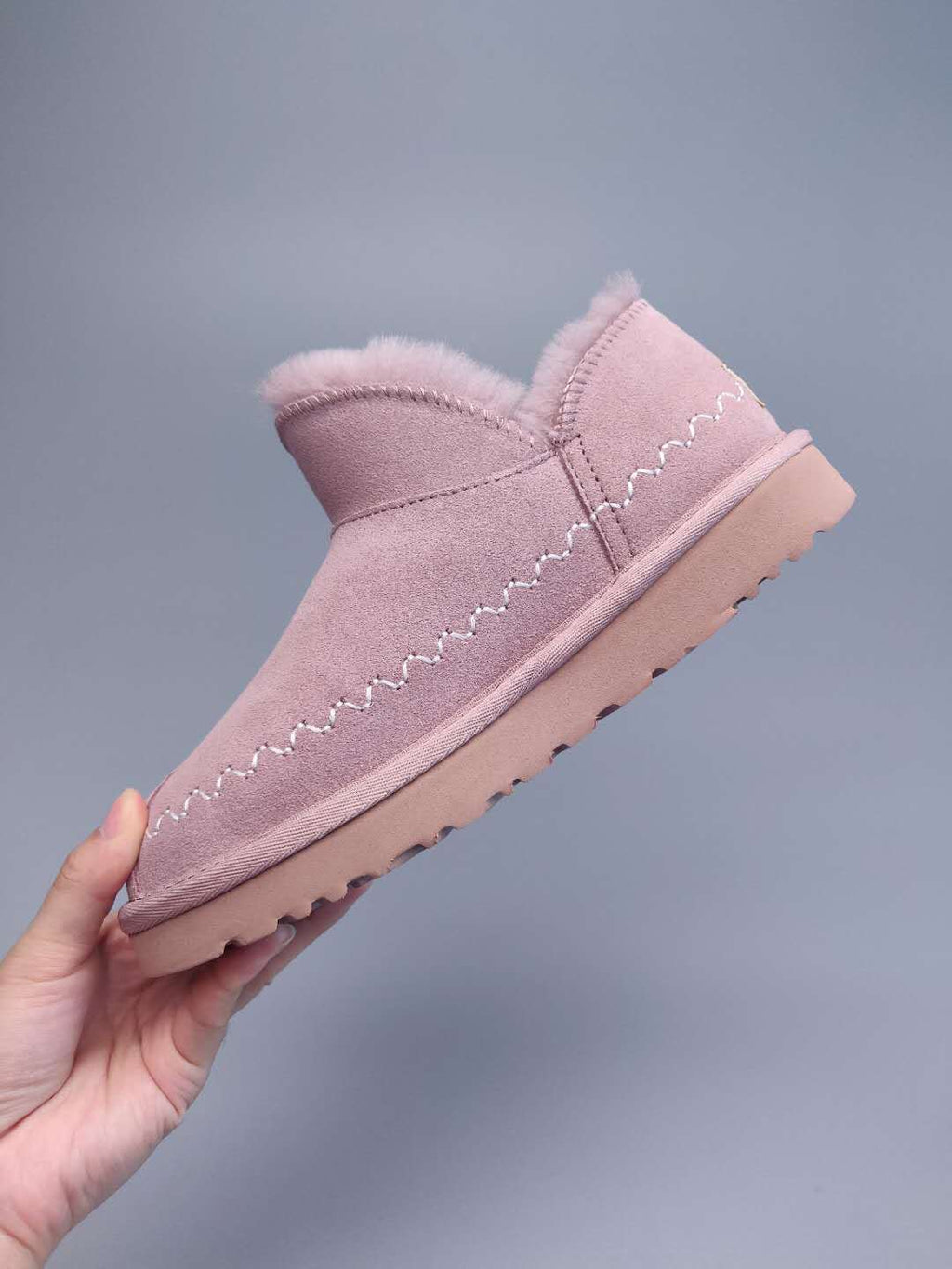 Dusty Pink Ankle Boots | New Arrival – In Stock