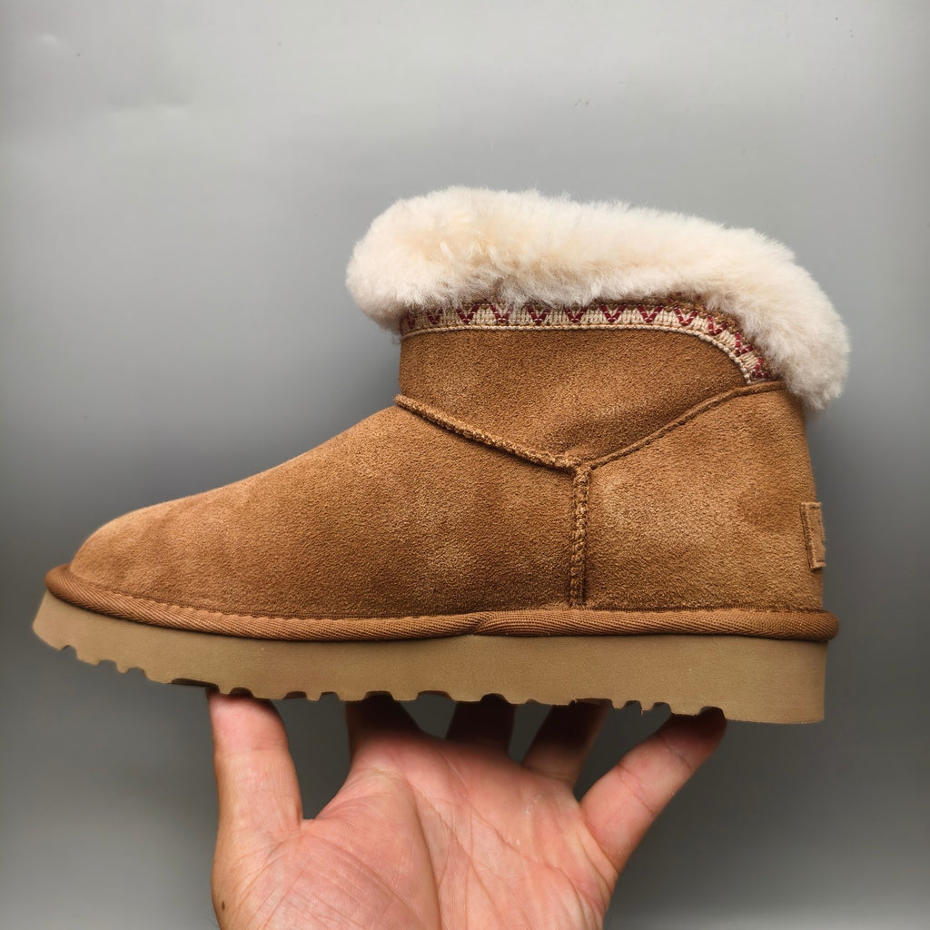 Chestnut Casual Shoes | Folk-Inspired Low-Top Style – In Stock