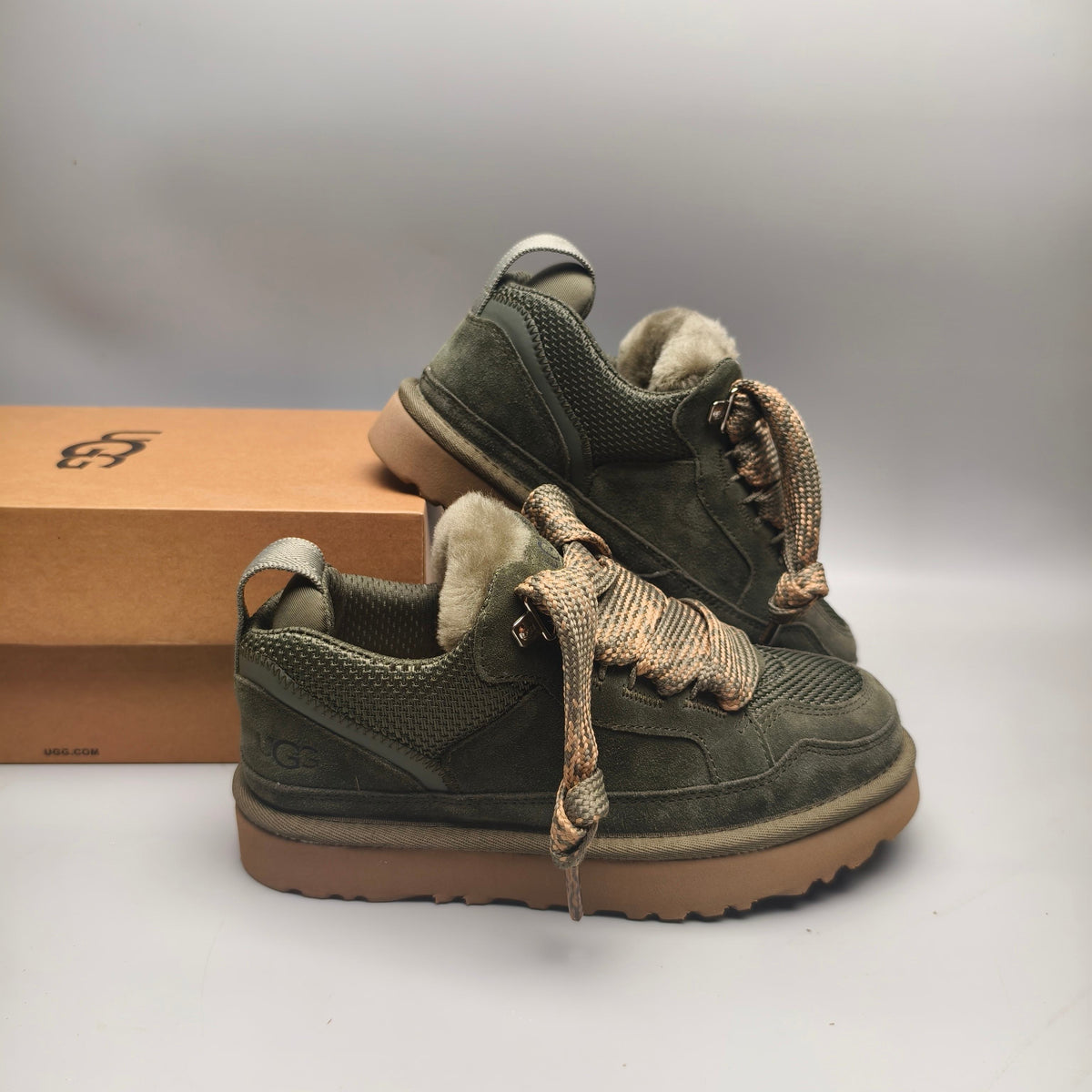 Green Unisex Casual Sneakers | Mesh Design – In Stock