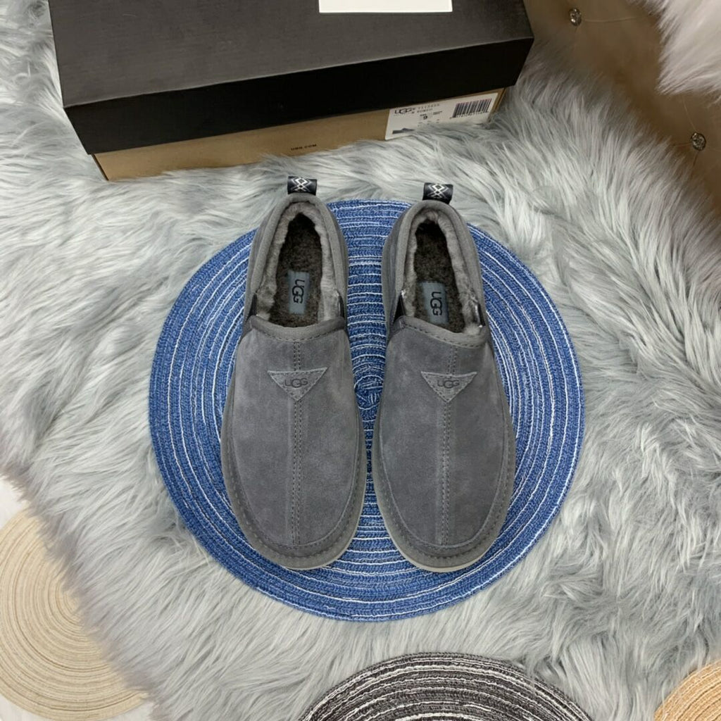 Men's Grey Slip-On Low-Top Sneakers | Easy Everyday Style – In Stock