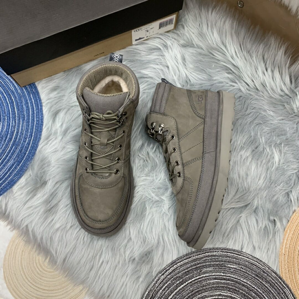 Men's Grey Lace-Up Casual Sneakers | Everyday Style – In Stock