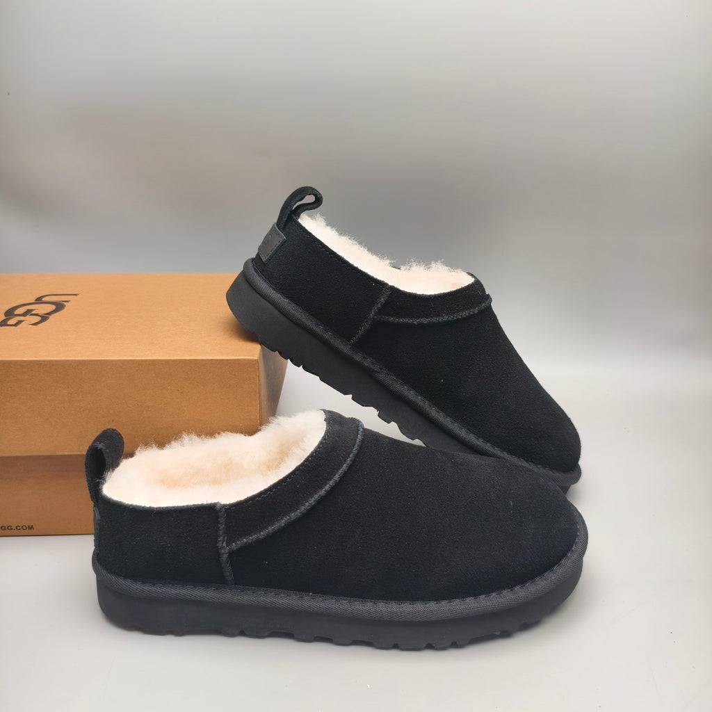 Black Women's Classic Shoes | Slip-On Style – In Stock