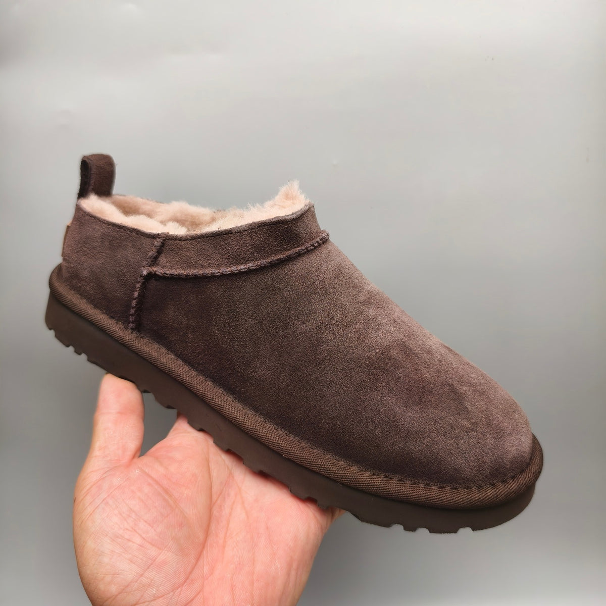 Chocolate Women's Classic Shoes | Slip-On Style – In Stock
