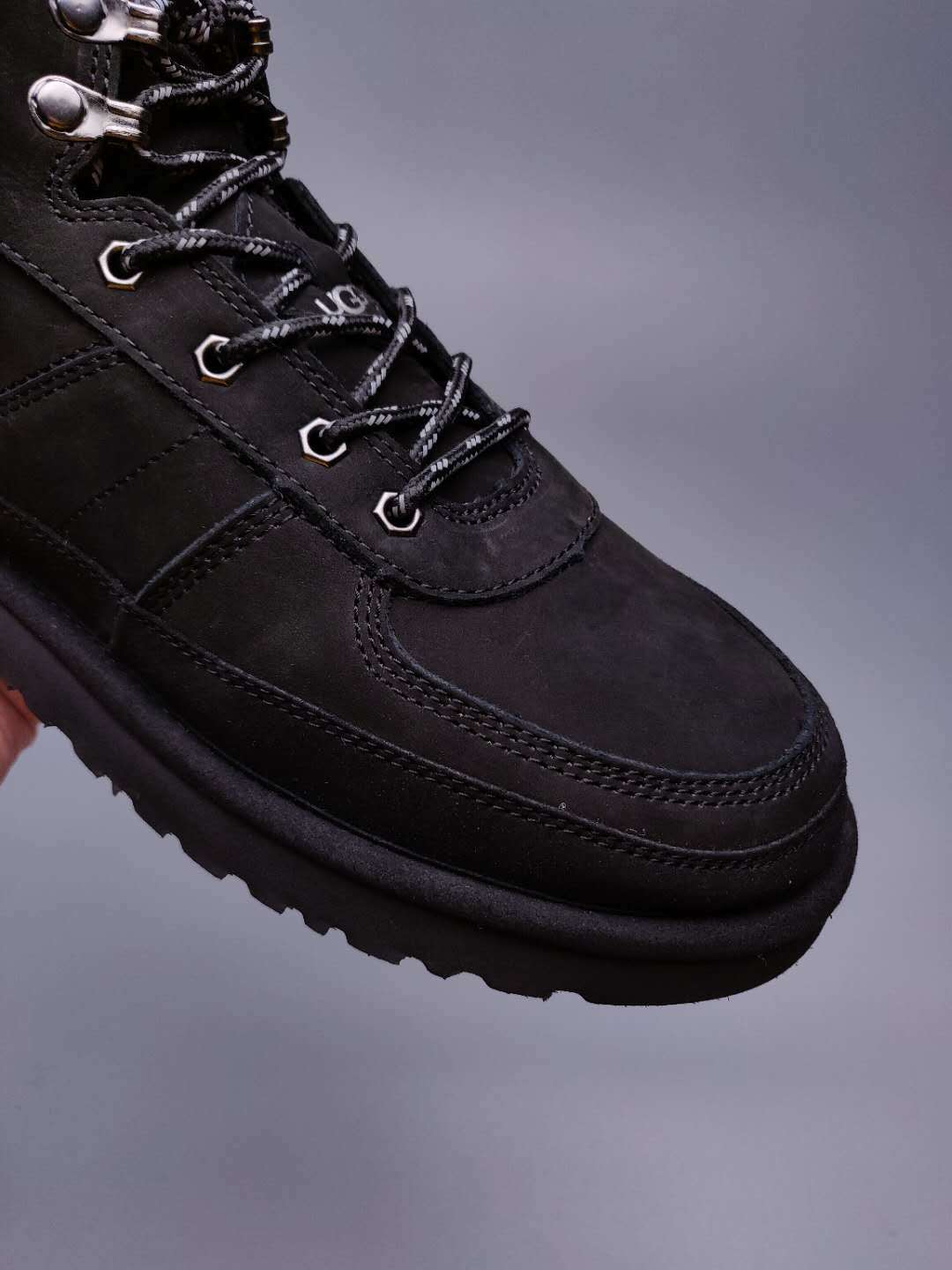 Men's Black Lace-Up Casual Sneakers | Everyday Style – In Stock