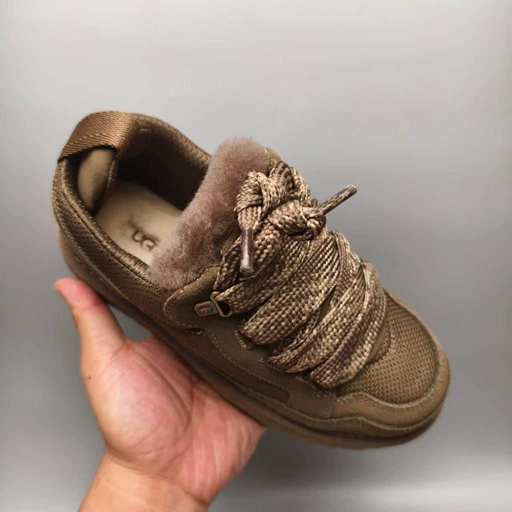 Walnut Unisex Casual Sneakers | Mesh Design – In Stock