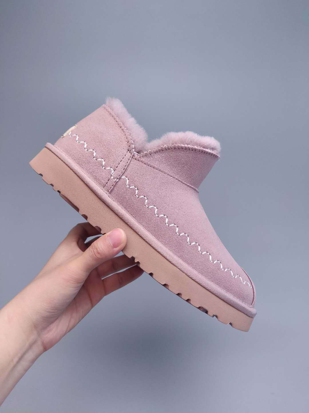 Dusty Pink Ankle Boots | New Arrival – In Stock