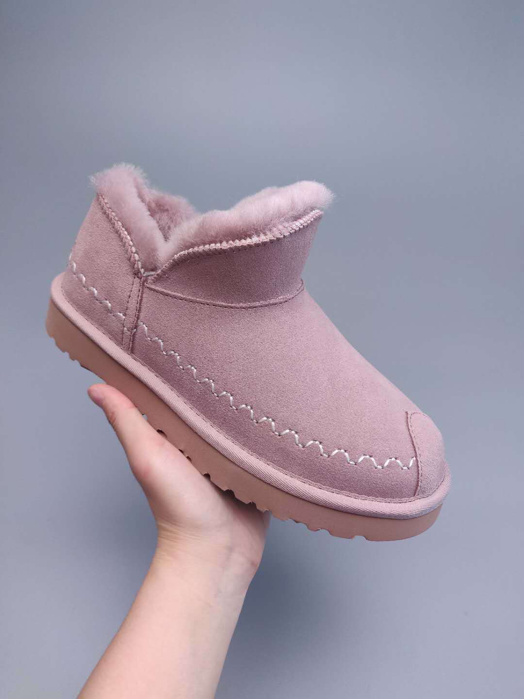 Dusty Pink Ankle Boots | New Arrival – In Stock