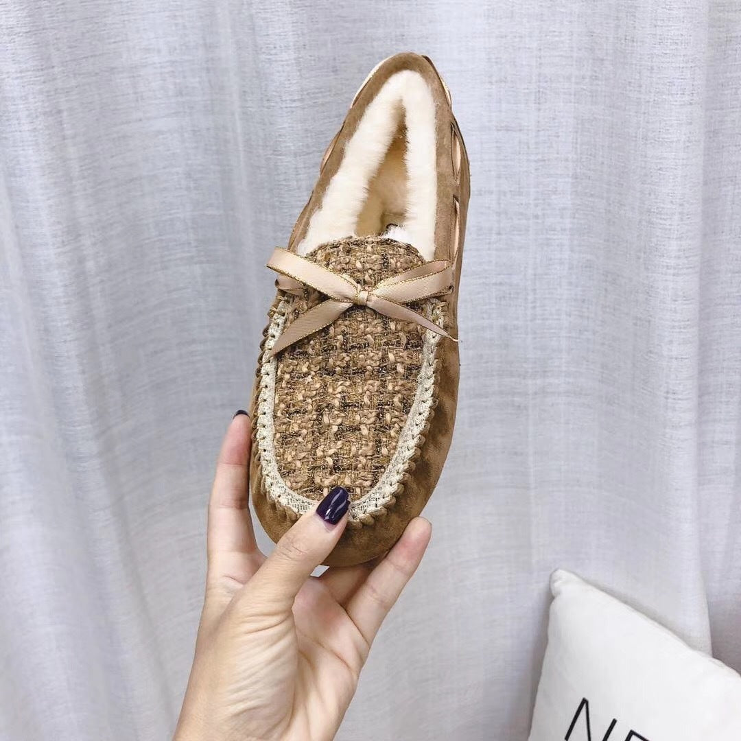 Chestnut Women's Driving Loafers | Elegant Chic Style