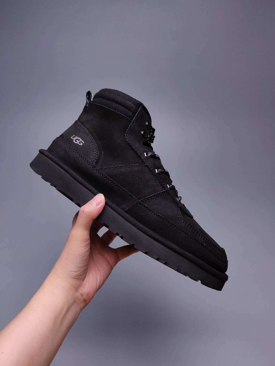 Men's Black Lace-Up Casual Sneakers | Everyday Style – In Stock