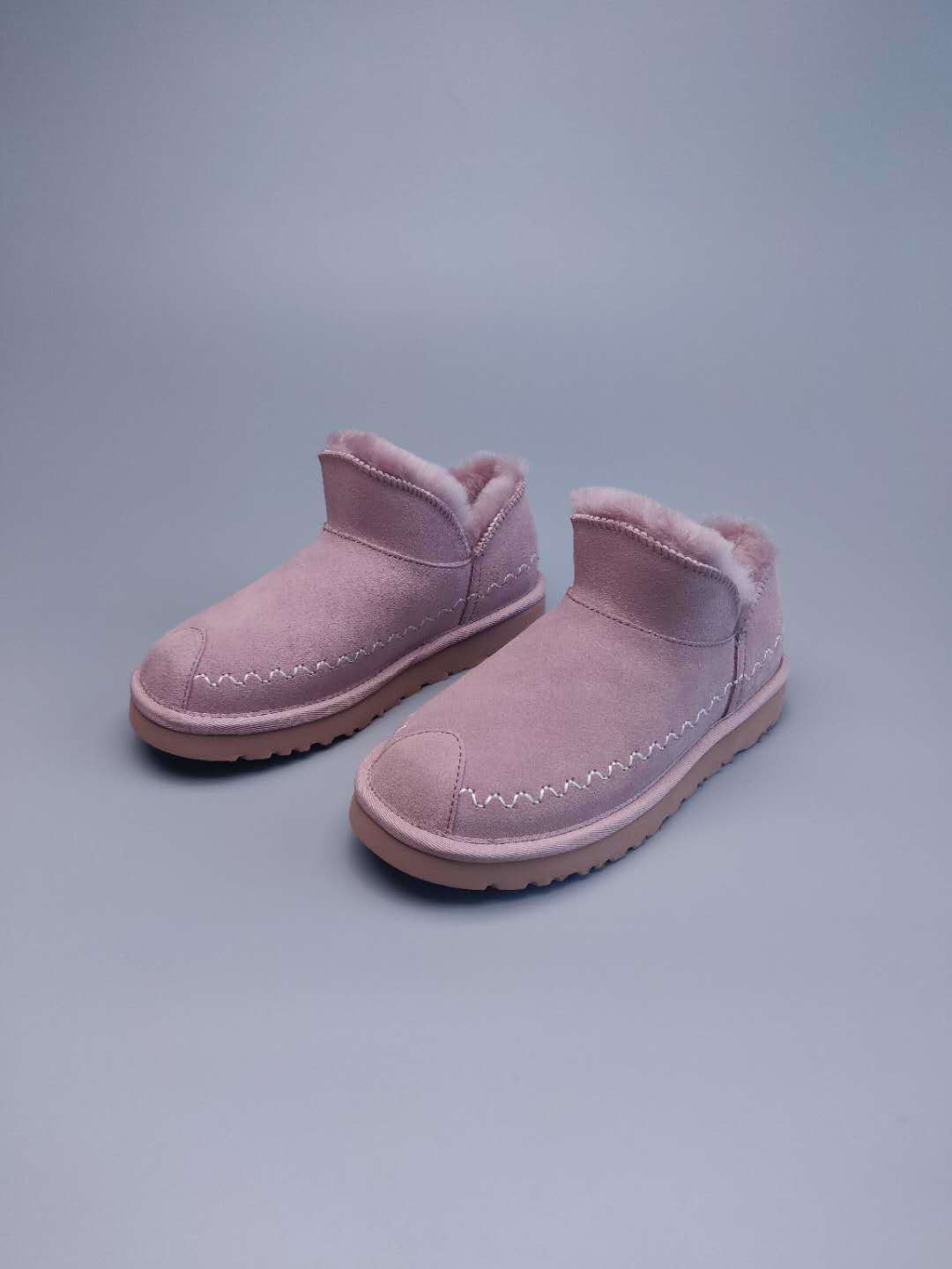 Dusty Pink Ankle Boots | New Arrival – In Stock