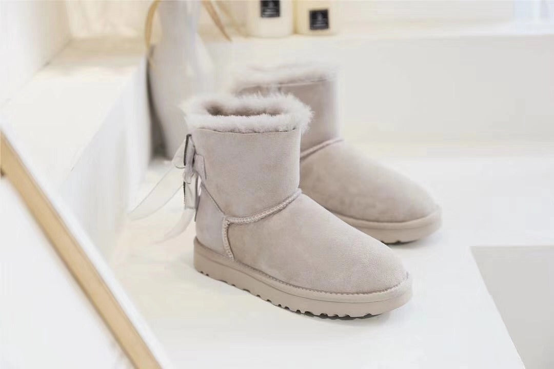 Diamond Grey Snow Boots | Three-Way Styling – Model 6503