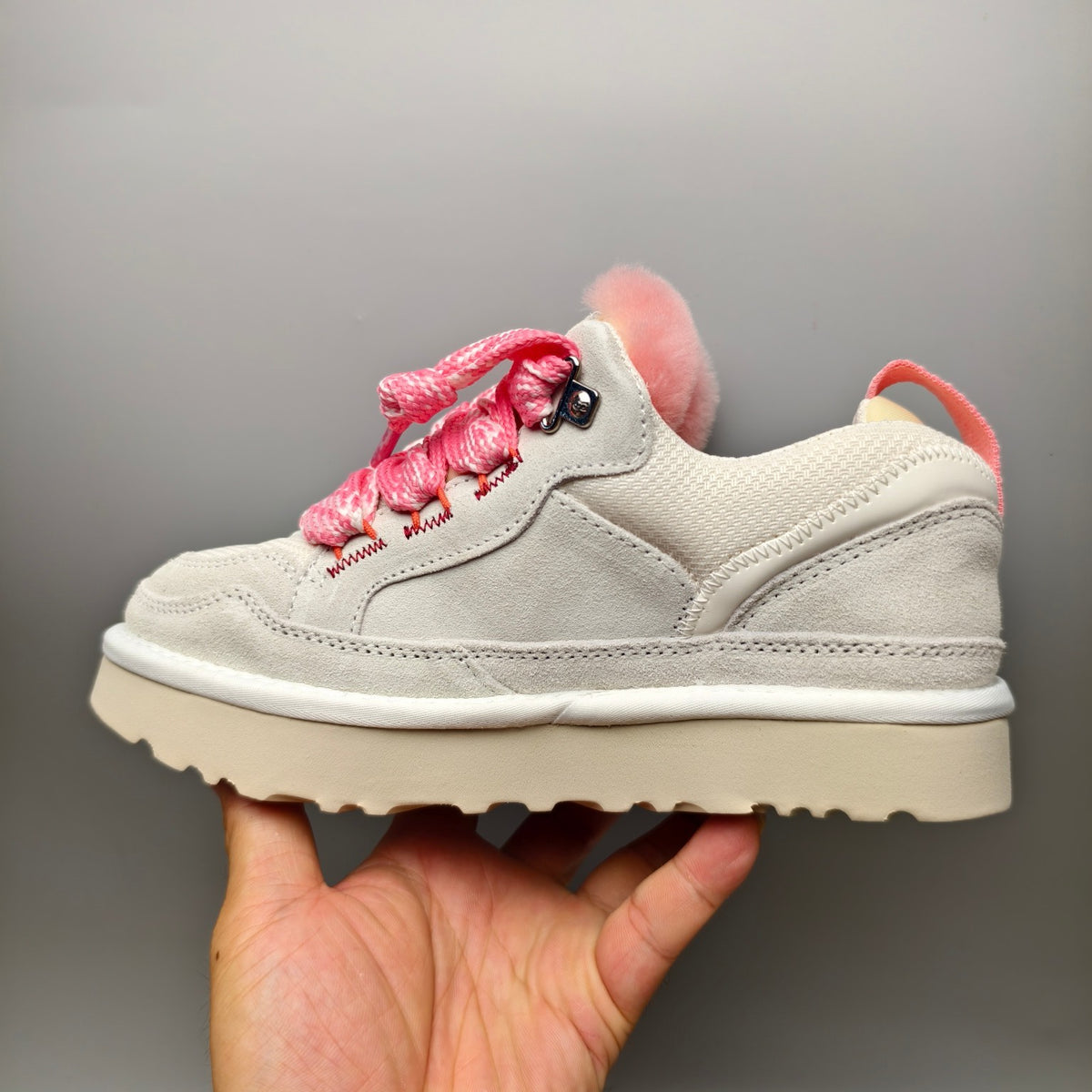 White Unisex Casual Sneakers | Mesh Design – In Stock