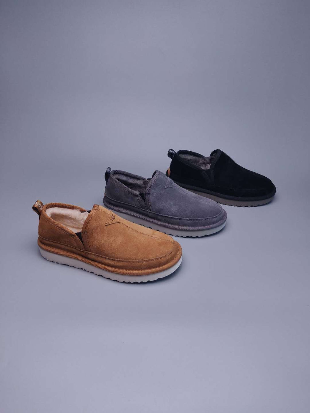 Men's Grey Slip-On Low-Top Sneakers | Easy Everyday Style – In Stock