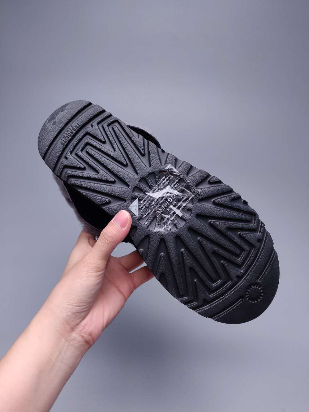 Black Fur-Trim Lace-Up Ankle Boots | Cozy Winter Style – In Stock