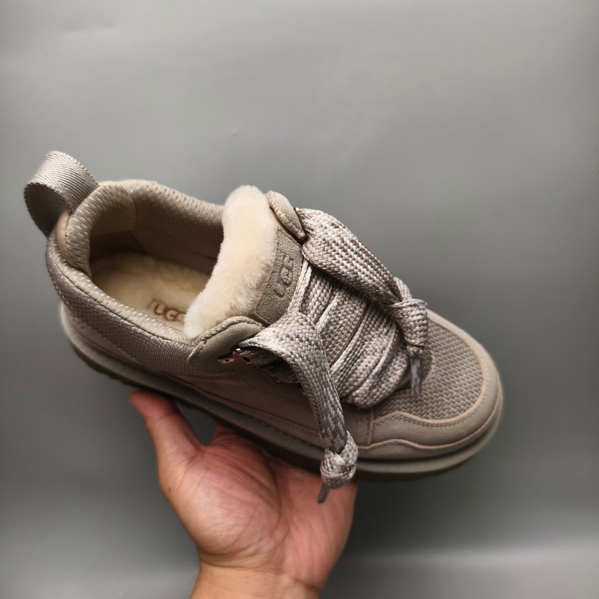 Grey Unisex Casual Sneakers | Mesh Design – In Stock