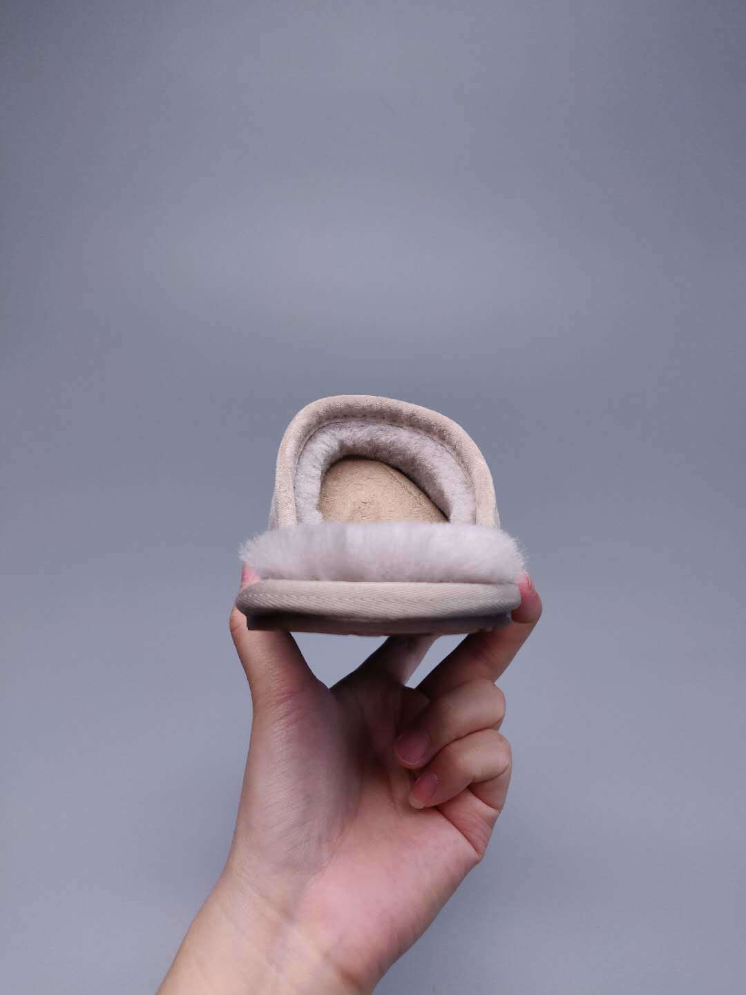 Grey Designer-Style Indoor Slippers | G Logo House Shoes – In Stock