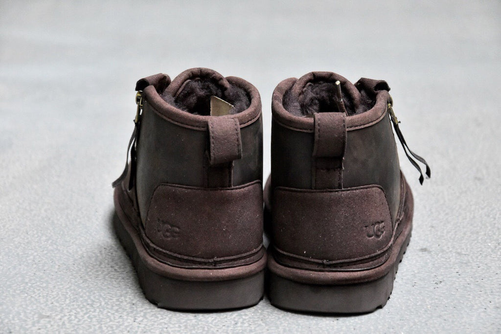 Men's Crazy Horse Leather Shoes | 3883 Zip-Up Edition