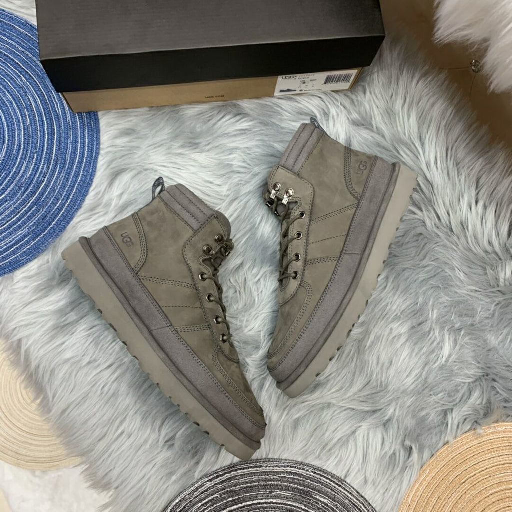 Men's Grey Lace-Up Casual Sneakers | Everyday Style – In Stock