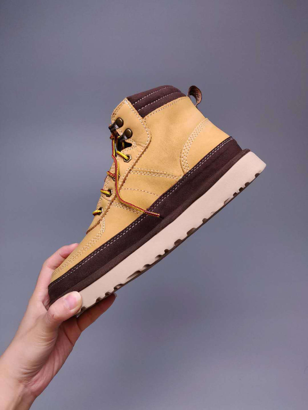 Men's Chestnut Lace-Up Casual Sneakers | Everyday Style – In Stock