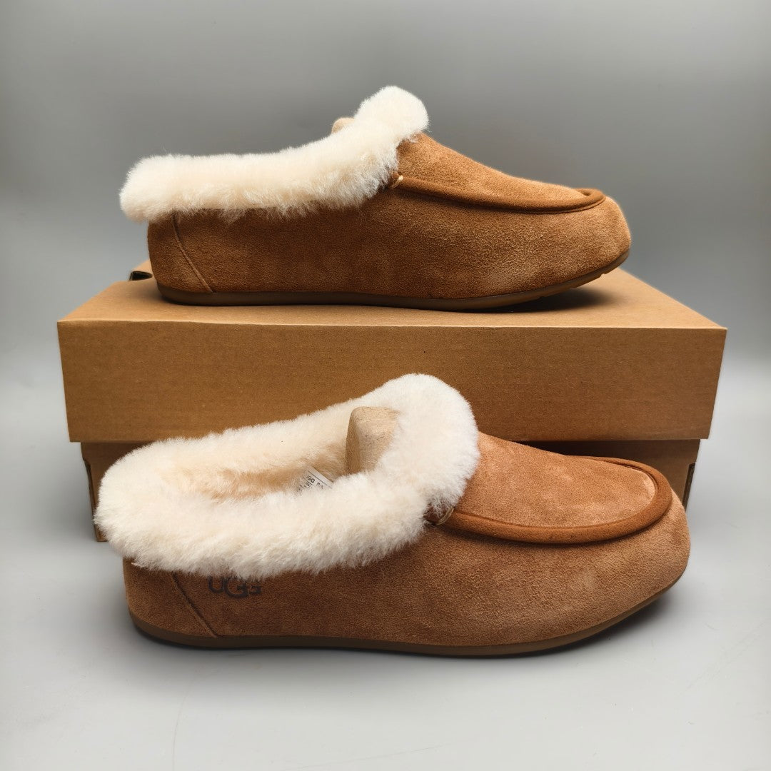 Chestnut Slip-On Casual House Shoes | In Stock