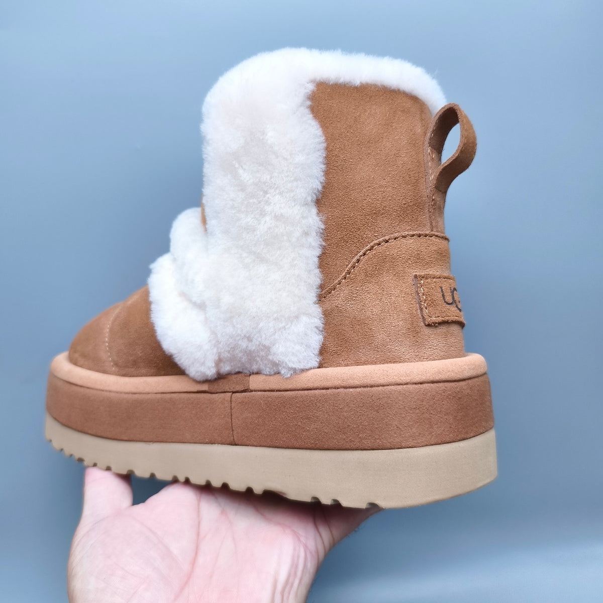 Chestnut Caterpillar Chunky Mid-Top Casual Sneakers | In Stock