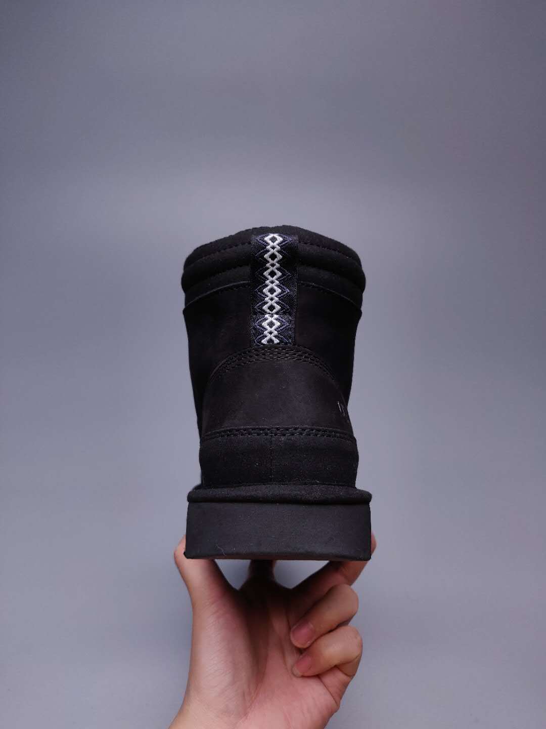 Men's Black Lace-Up Casual Sneakers | Everyday Style – In Stock