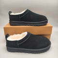 Black Women's Classic Shoes | Slip-On Style – In Stock