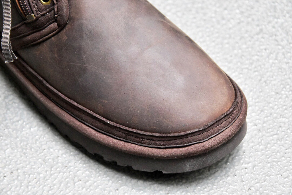 Men's Crazy Horse Leather Shoes | 3883 Zip-Up Edition
