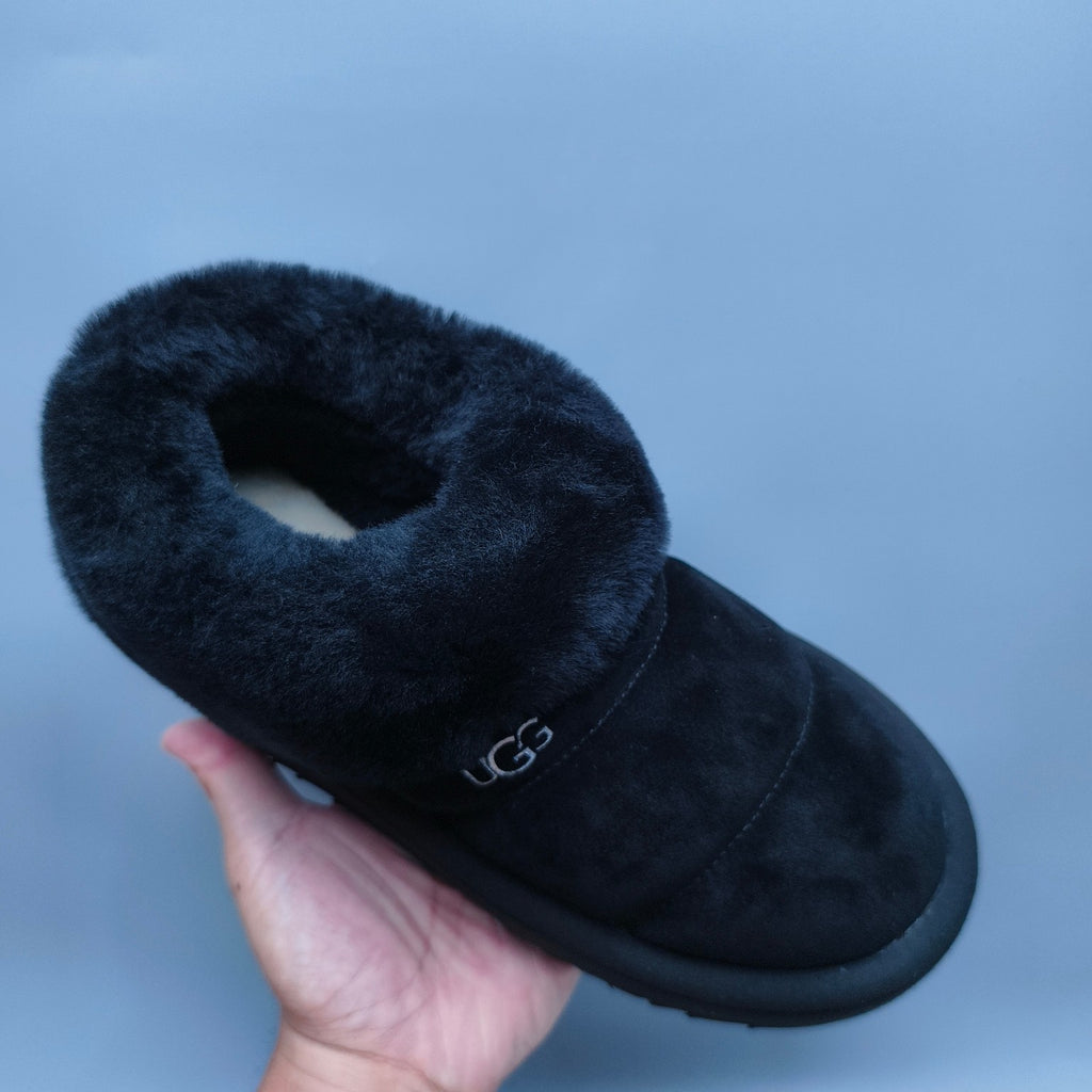 Black Platform Casual Shoes | Slip-On Style – In Stock