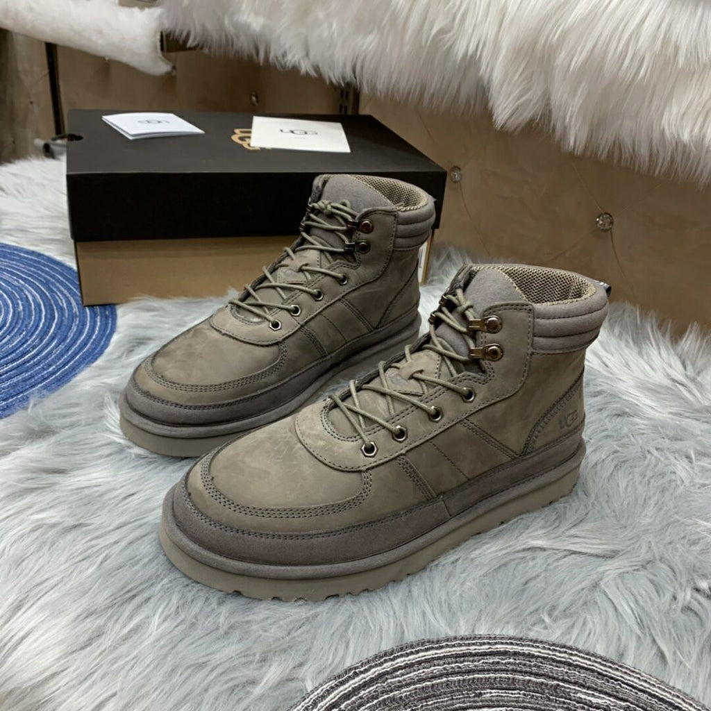 Men's Grey Lace-Up Casual Sneakers | Everyday Style – In Stock