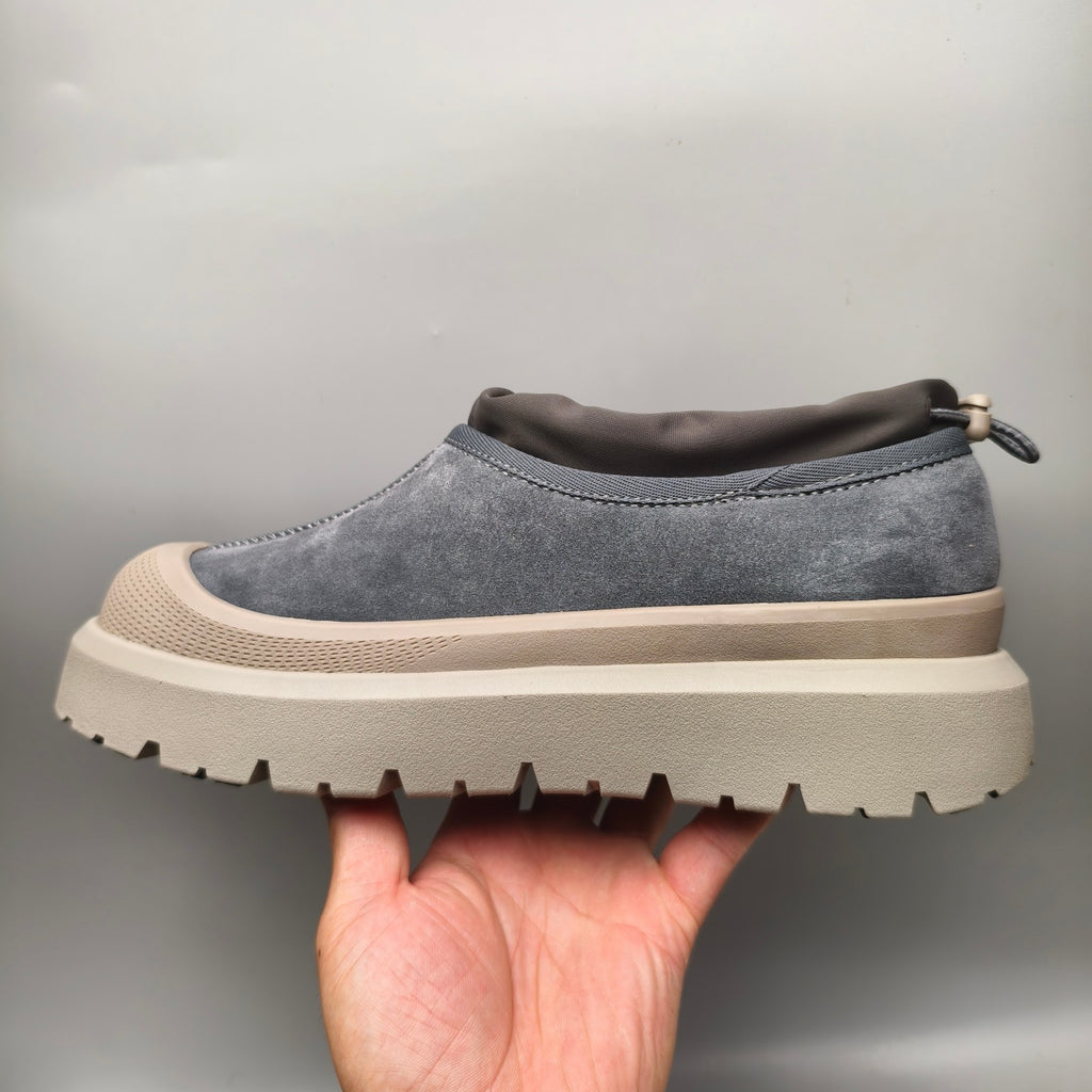 Dark Grey Casual Shoes | Slip-On Street Style – In Stock