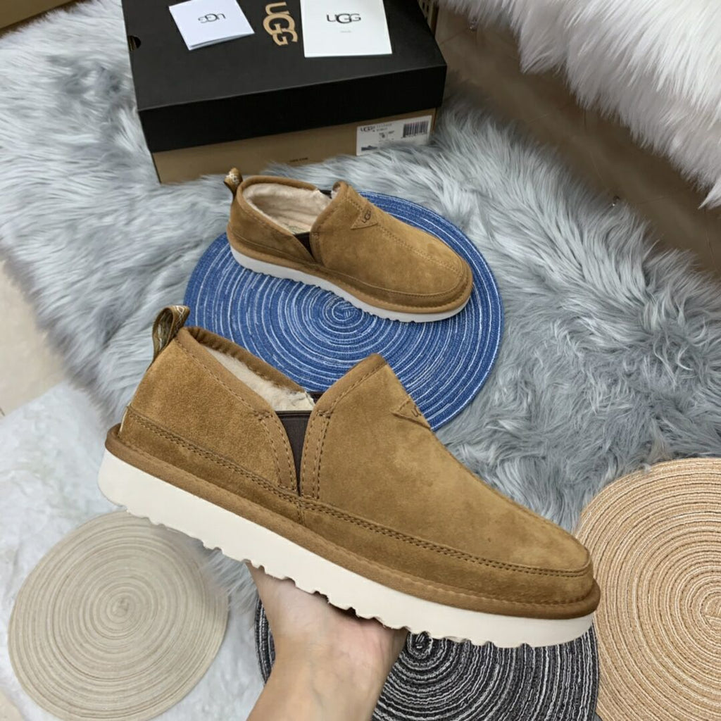 Men's Chestnut Slip-On Low-Top Sneakers | Easy Everyday Style – In Stock