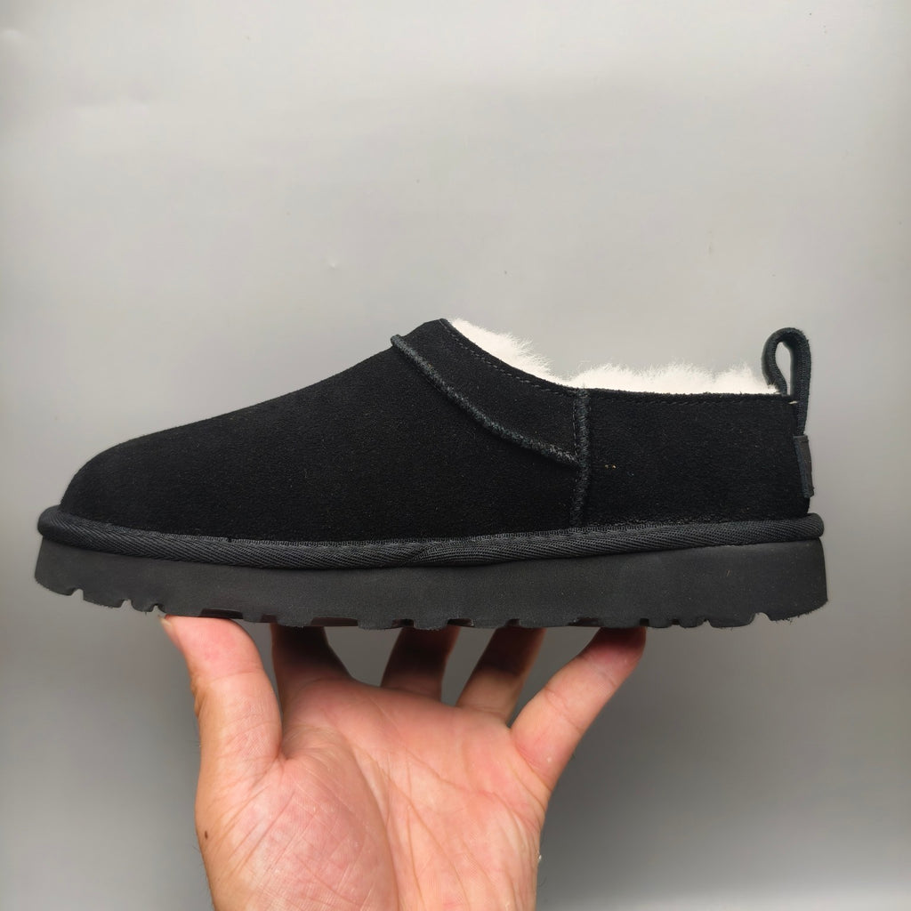 Black Women's Classic Shoes | Slip-On Style – In Stock