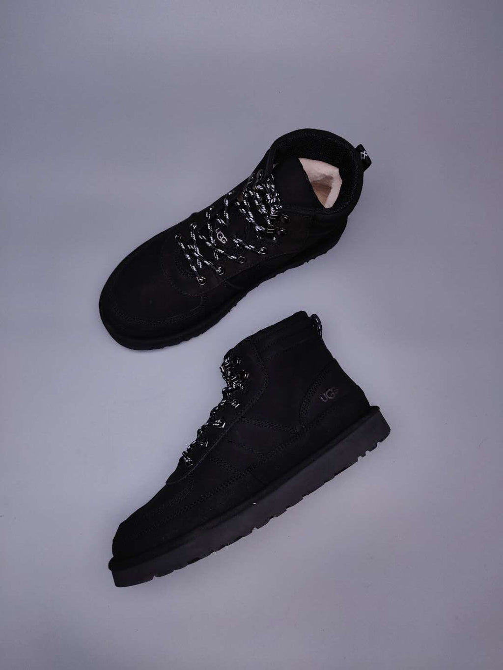 Men's Black Lace-Up Casual Sneakers | Everyday Style – In Stock