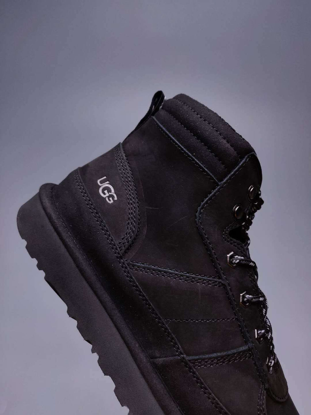 Men's Black Lace-Up Casual Sneakers | Everyday Style – In Stock