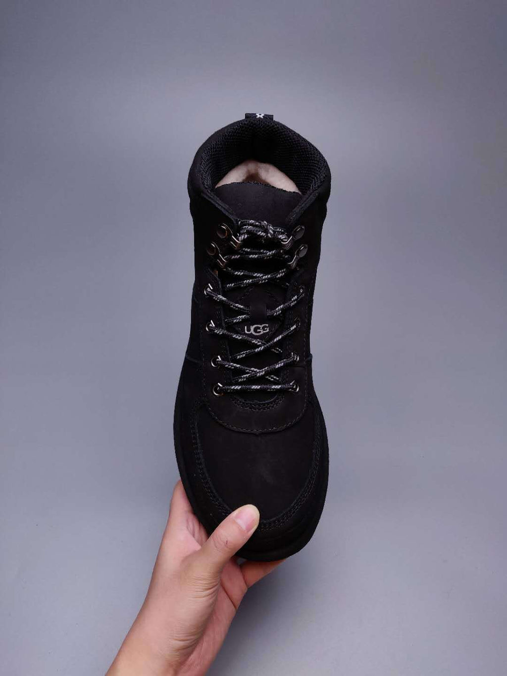 Men's Black Lace-Up Casual Sneakers | Everyday Style – In Stock