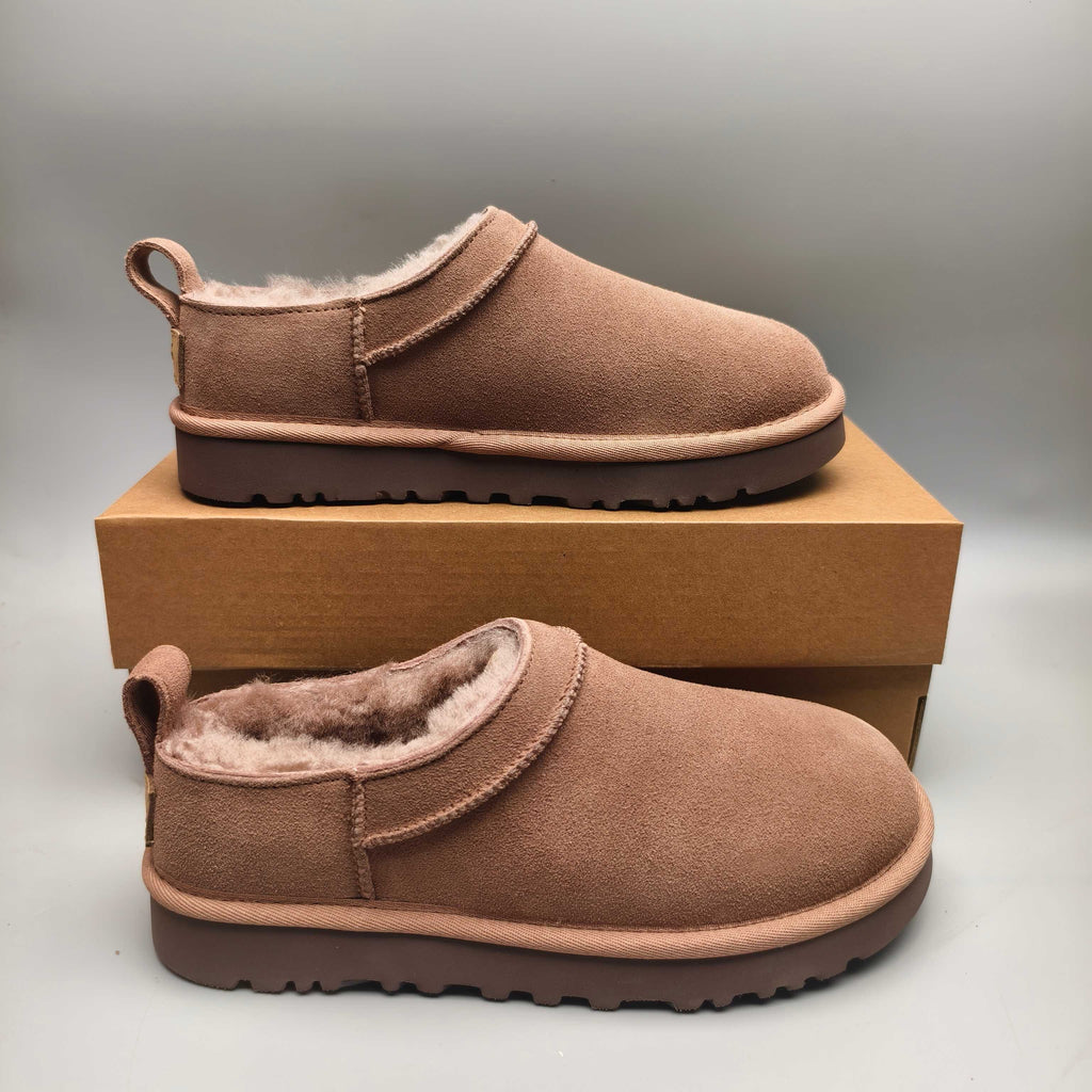 Dusty Pink Women's Classic Shoes | Slip-On Style – In Stock