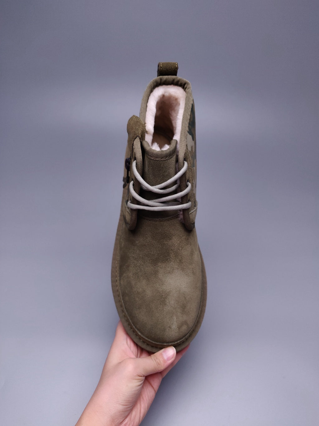 Army Green Men's Shoes | Colorblock Camo Style – In Stock
