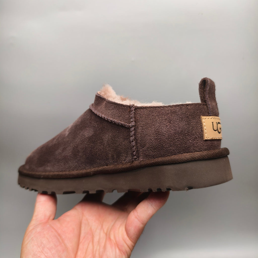 Chocolate Women's Classic Shoes | Slip-On Style – In Stock