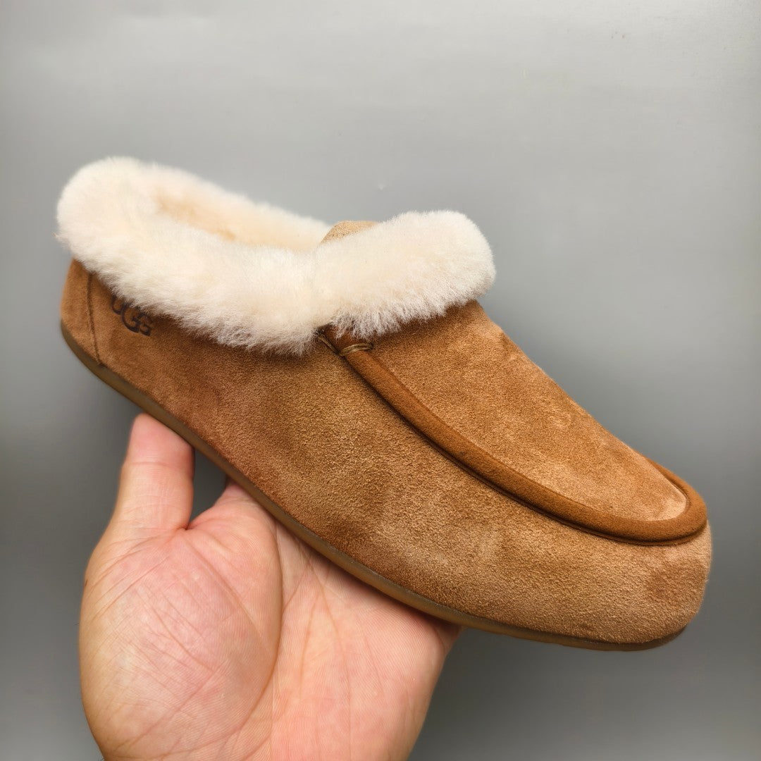 Chestnut Slip-On Casual House Shoes | In Stock