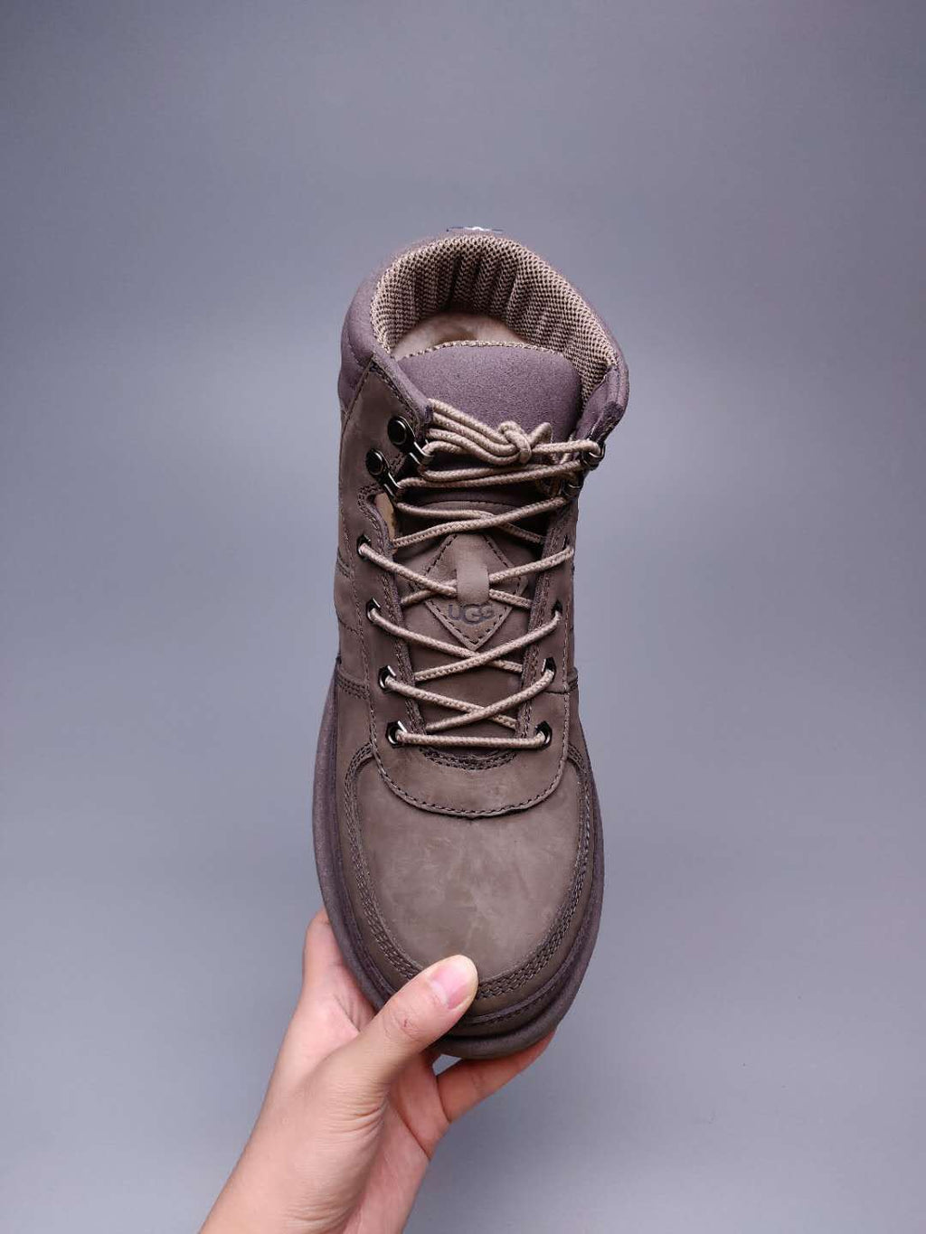 Men's Grey Lace-Up Casual Sneakers | Everyday Style – In Stock