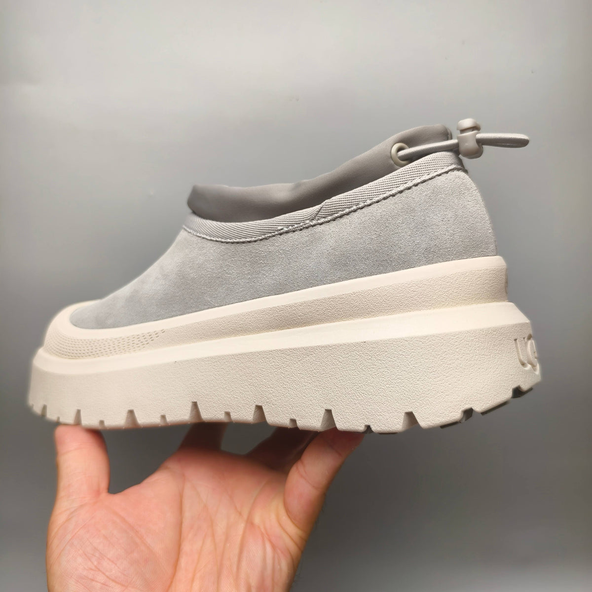 Light Grey Casual Shoes | Slip-On Street Style – In Stock