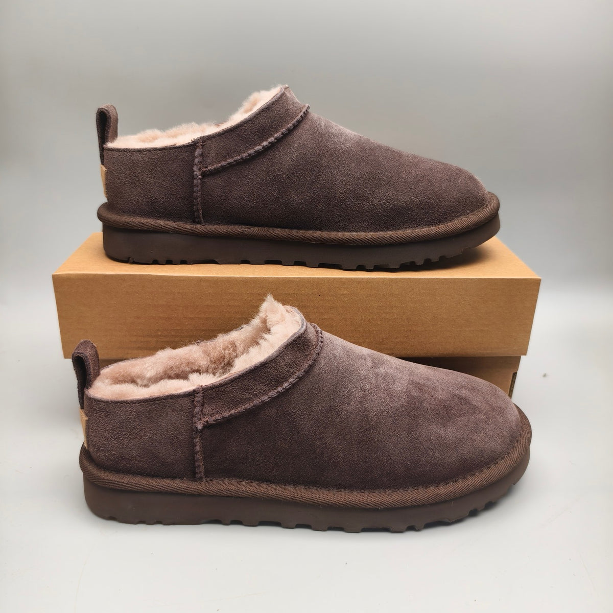Chocolate Women's Classic Shoes | Slip-On Style – In Stock