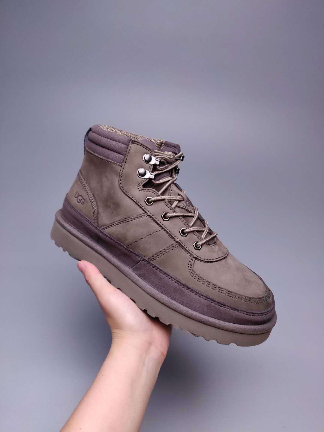 Men's Grey Lace-Up Casual Sneakers | Everyday Style – In Stock