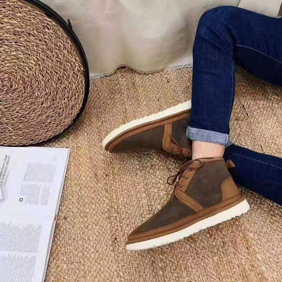 Chestnut Neum Zip-Up Shoes | Upgraded Edition