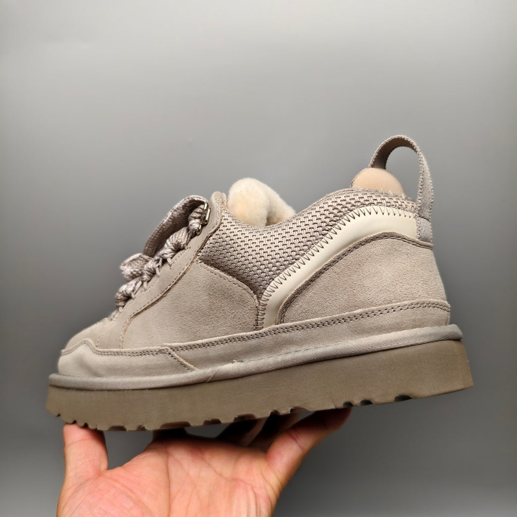 Grey Unisex Casual Sneakers | Mesh Design – In Stock