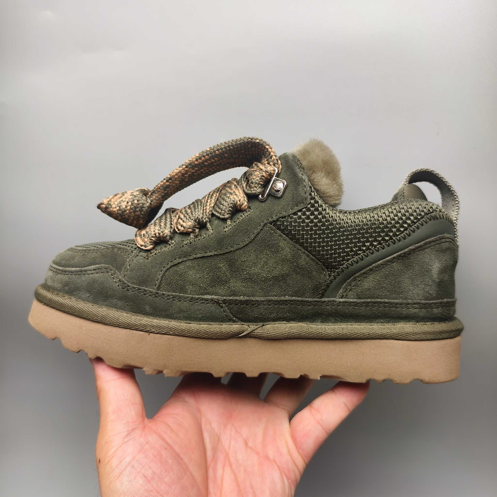 Green Unisex Casual Sneakers | Mesh Design – In Stock