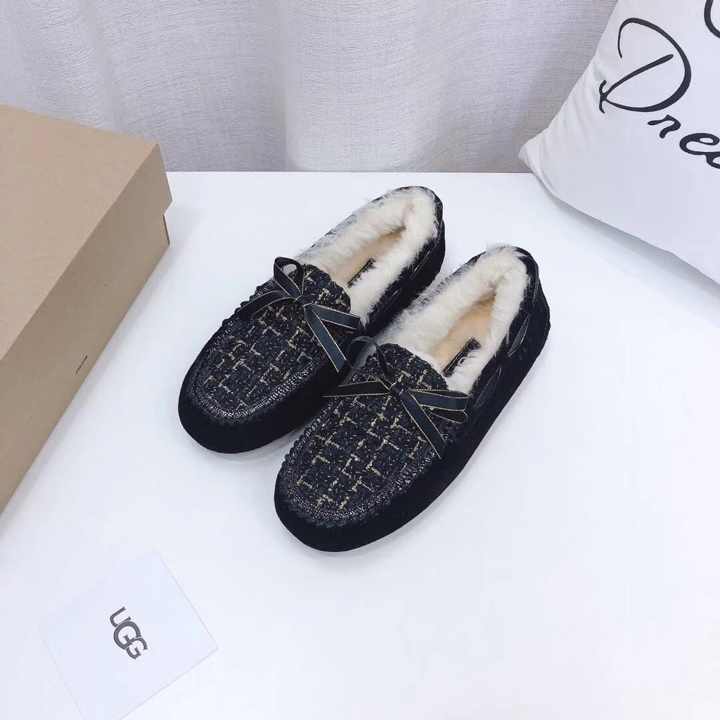 Black Women's Driving Loafers | Elegant Chic Style