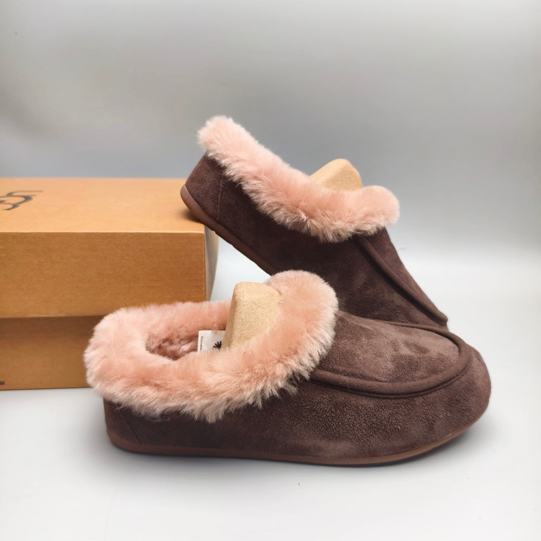 Chocolate Slip-On Casual House Shoes | In Stock