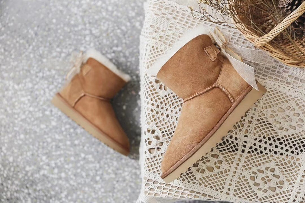 Chestnut Brown Snow Boots | Three-Way Styling – Model 6503
